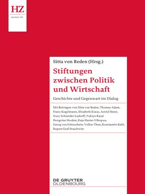 cover image of Stiftungen zwischen Politik und Wirtschaft